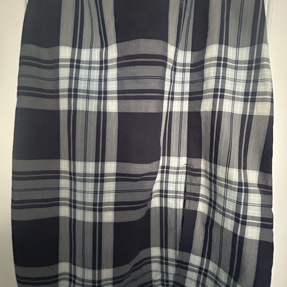 Tommy Hilfiger cotton plaid skirt - Picture 5 of 6